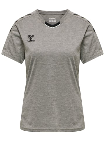 Hummel Hummel T-Shirt Hmlcore Multisport Damen Atmungsaktiv Schnelltrocknend in GREY MELANGE