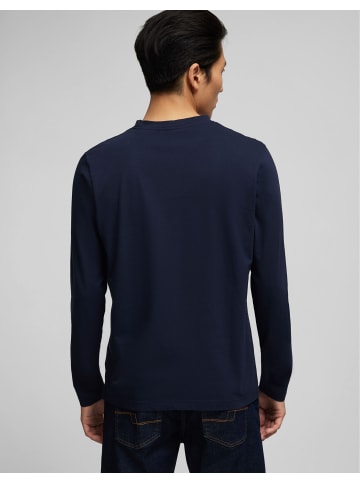 HECHTER PARIS Woll-T-Shirt in midnight blue