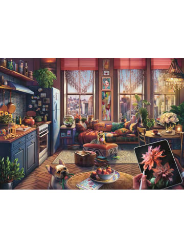 Ravensburger Ravensburger Puzzle 500 Teile Gemütliches Boho-Studio in bunt