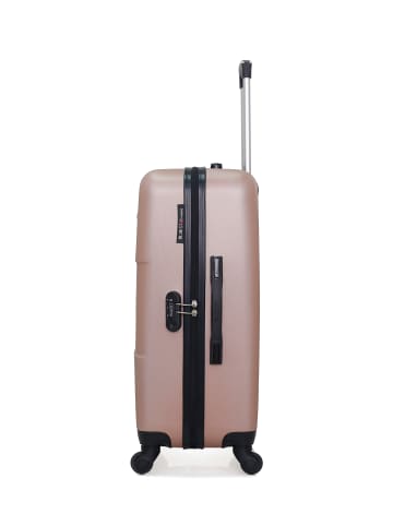 BlueStar Mittelgroßer Koffer MIAMI in Rosa (64L)