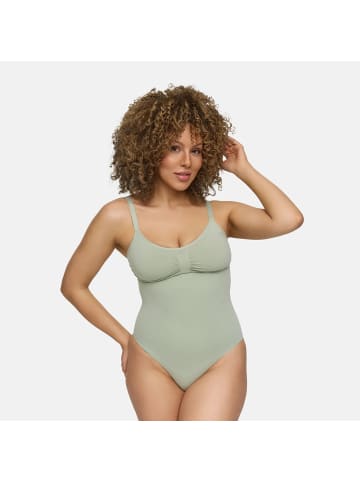CFAB Figurformender Body mit Slip in Salbeigrün