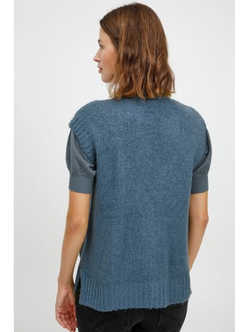 Fransa Strickjacke in blau