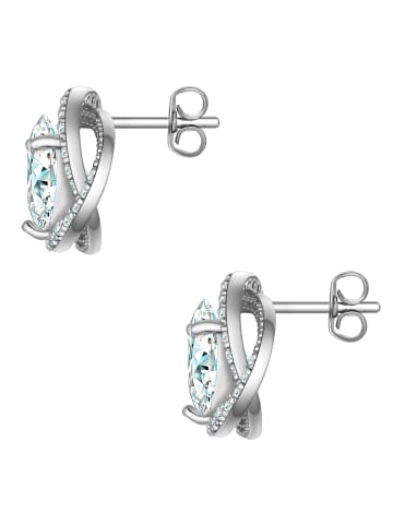 Yokoamii Ohrringe aus Messing in silber