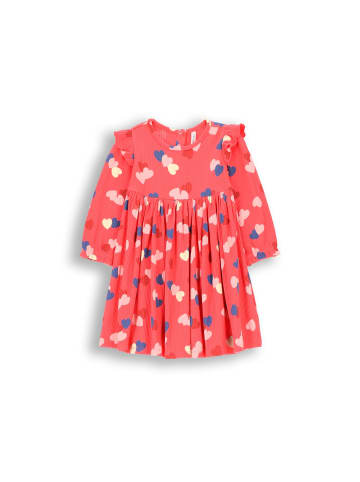 Coccodrillo Gestreiftes Kleid in rosa