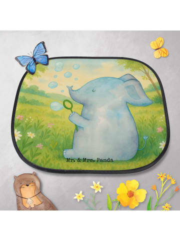 Mr. & Mrs. Panda sonnenschutz Elefant Seifenblasen Design ohne S... in Weiß