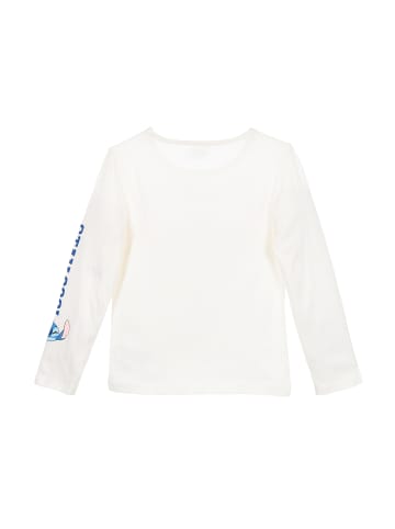 Stitch Stitch Kinder langarm Shirt Longsleeve in Weiß