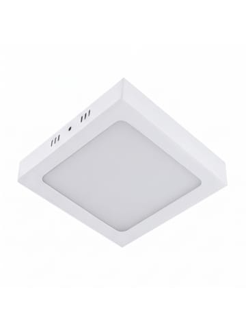 Licht-Erlebnisse Deckenlampe EEK E (B)22.5 x (L)22.5 x (H)3.5 cm in Weiß
