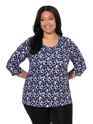 Ulla Popken Longshirt in dunkle pflaume