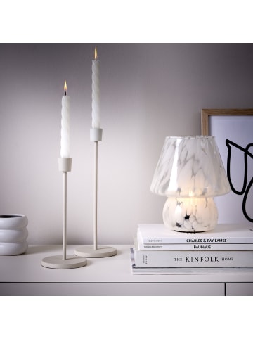 Butlers Kerzenhalter HIGHLIGHT in Beige