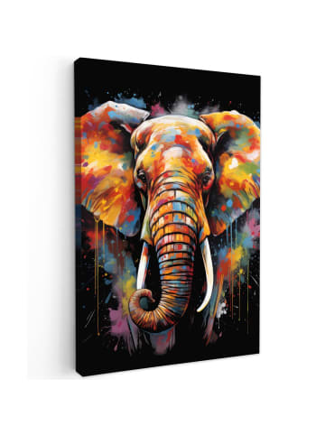 MuchoWow Leinwand bilder Elefant (BxH)
