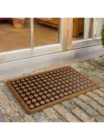 Astra Fußmatte Indoor und Outdoor COCO HOME 2ER SET 2 in Schwarz