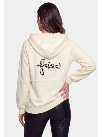 faina Women Hoodie in Beige