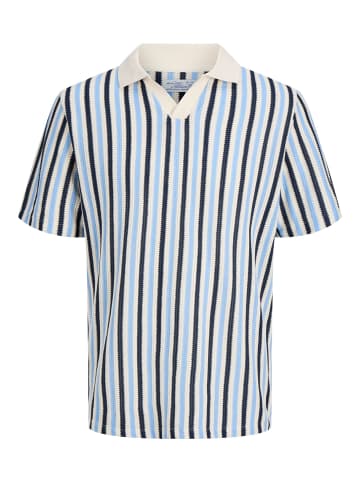 JACK & JONES PLUS Poloshirt in Sea Pearl 1