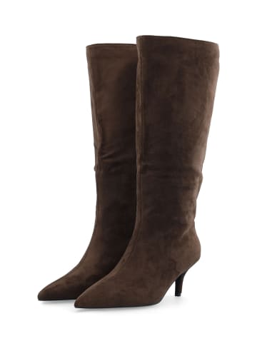Bianco Kniehohe Stiefel in Brown1