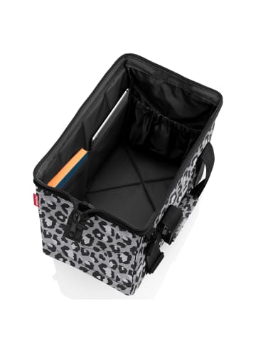 Reisenthel travelling allrounder M - Reisetasche 40 cm (smiley grey) in leo nero