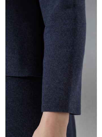 Ulla Popken Pullover in marine-melange