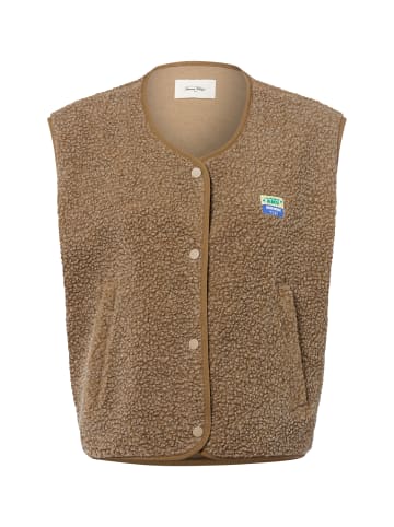 American Vintage Weste Hoktown in braun - 0002