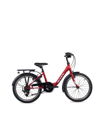 S'COOL Kinderfahrrad - chiX 20 Zoll 6-Gang | ab 6 Jahre - Red/White