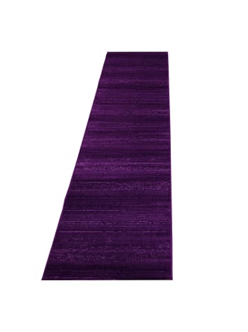 KADIMA DESIGN Teppich Kurzflor Waschbar Einfarbig INN Strapazierfähig OEKO-TEX in Violett