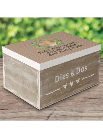 Mr. & Mrs. Panda Box Hund Blumen mit Spruch in Hundeglück