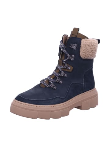 WALDLÄUFER Damen Winterschuhe warm H-Saiga in Blau