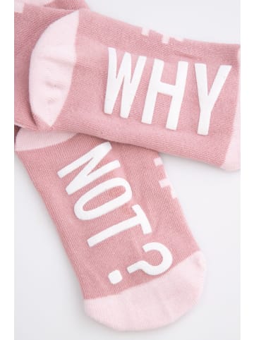 Coccodrillo Socken in gedämpftes Rosa