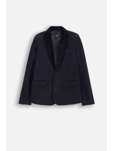 Coccodrillo Einreihiger blazer in dunkelblau