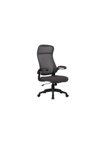 byLiving 2er-Set: Esszimmerstuhl FLOW in Grau/Schwarz - (B) 62 x (H) 114-122 x (T) 61