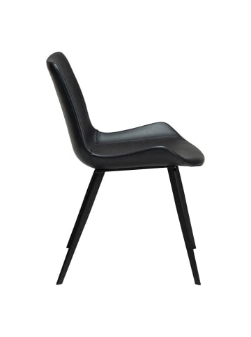 ebuy24 Esszimmerstuhl Hype Schwarz 2er Set