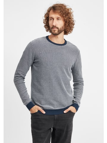 !SOLID Strickpullover SDDumon 21300423ME Strickpulli aus Feinstrick in Blau
