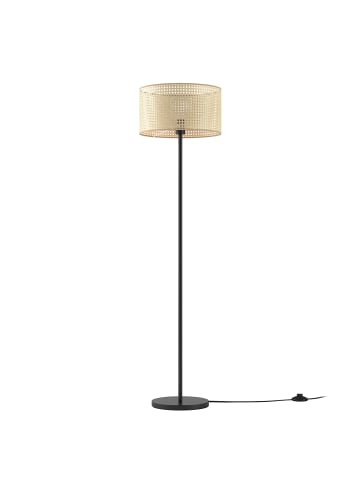 home24 Stehleuchte Le Tech I in Beige / Schwarz