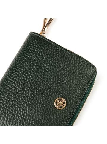 Esquire Alexandria Geldbörse RFID Schutz Leder 10.5 cm grün