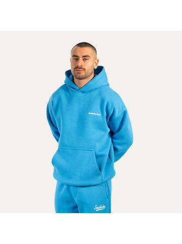 SMILODOX Hoodie Tamio in Hellblau