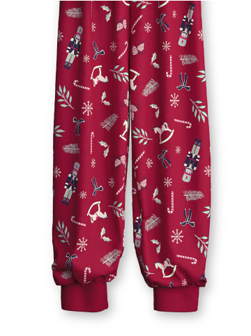 Calida Pyjama in deep red