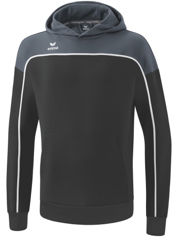 erima Kinder Trainingsjacke "Change By Erima Kapuzensweat" in Schwarz