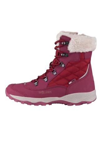 Trollkids Winterboots Hemsedal in berry