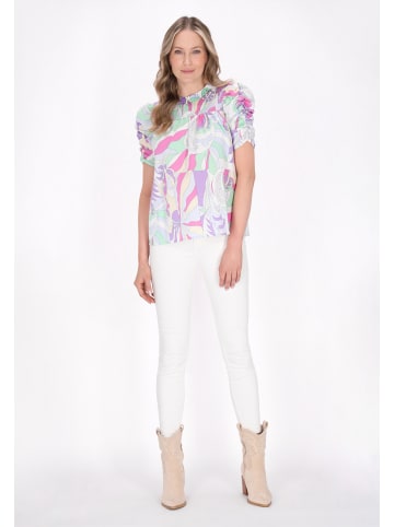 usha FESTIVAL Women Blouse in multicolor purple