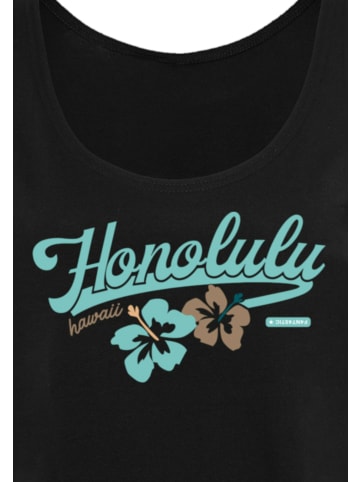 F4NT4STIC Tanktop PLUS SIZE Honolulu in schwarz