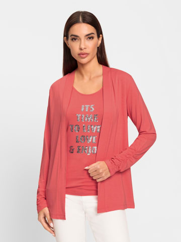 Heine Twinset in koralle