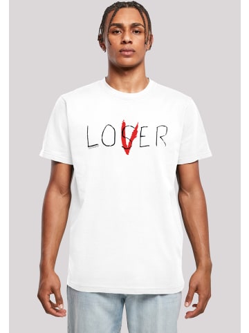 F4NT4STIC T-Shirt IT Loser Lover in weiß