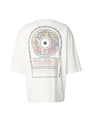 2Y Premium 2Y Premium 2Y Premium Cosmic Puff Oversized T-Shirts in white