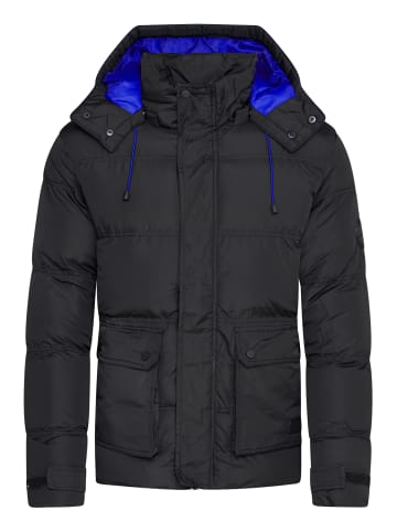 SOUL STAR Winterjacke - S2KELOWNA in Black-Blue