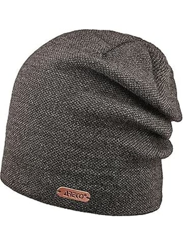 ARECO Strickmütze in grau