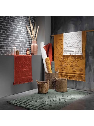 Douceur d’Intérieur Jacquard-Teppich in orange