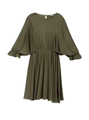DreiMaster Vintage Kleid in Militär Oliv
