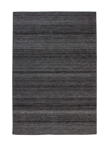 Kayoom Kurzflor Teppich Phoenix 210 in anthrazit - multi - rechteckig