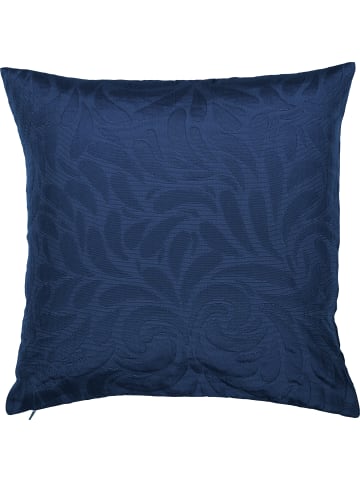 Erwin Müller Jacquard, Baumwollmischung Kissenhülle Cadiz in blau
