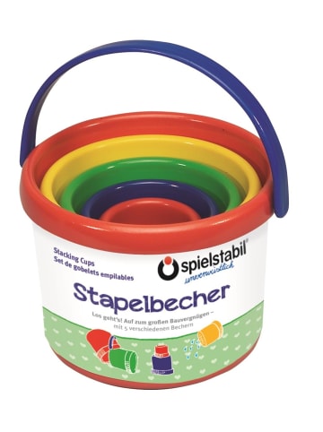 Spielstabil Stapelbecher-Set 5-teilig - ab 1 Jahr