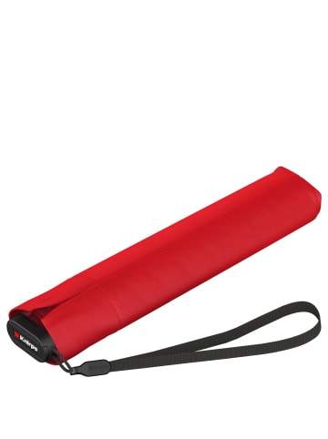 Knirps US.050 Ultra Light Slim Manual - Taschenschirm Regenschirm (cider) in rot