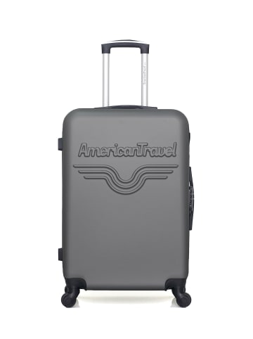 American Travel Mittelgroßer Koffer CHELSEA in Anthrazit (64L)